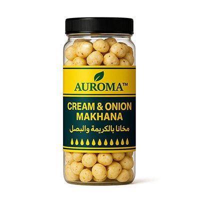 cream & onion makhana