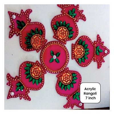 Acrylic Rangoli
